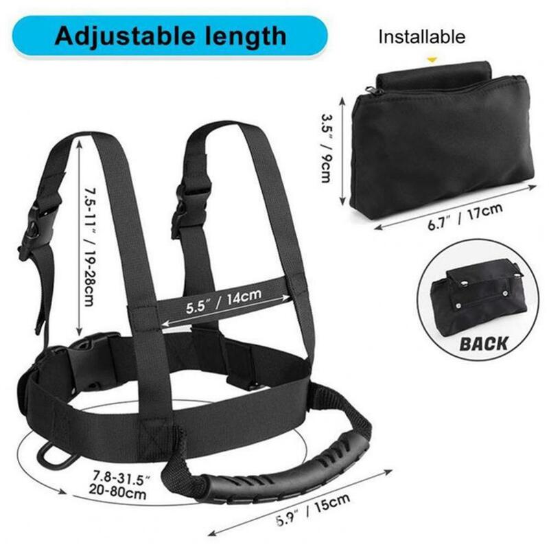 Lightweight Skiing Shoulder Strap Reliable Convenient Useful Children Ski Safety Belt with Traction Rope