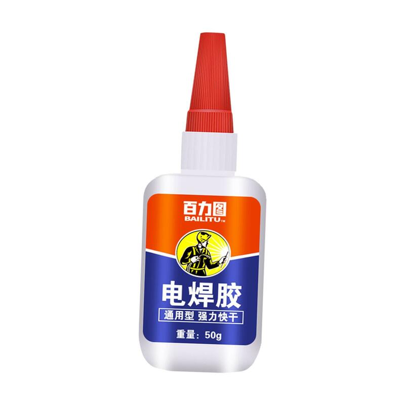 Shoe Repair Glue 50G Repairing Soft after Drying for Leathers, Handbags Works in Seconds Instant Item Repair Strong Glue