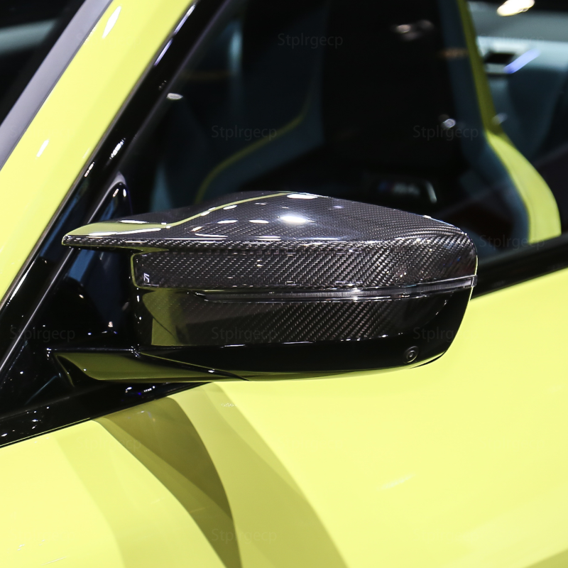 2021 M4 Look углеродное волокно запасные крышки для дверного зеркала для BMW 3 4 5 7 8 серии G20 G22 G23 G26 G30 G11 G12 G14 G15 G16