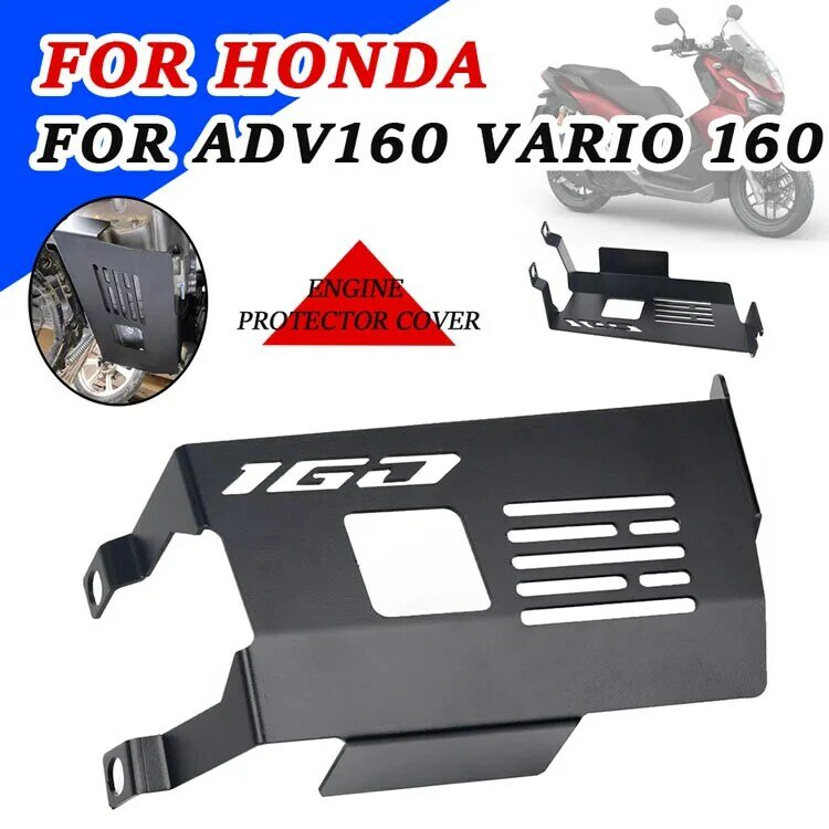 Motorcycle Engine Chassis Cover Skid Plate Protects Engine Belly Disk for Honda Adv160 Vario 160 2022 2023 Adv160