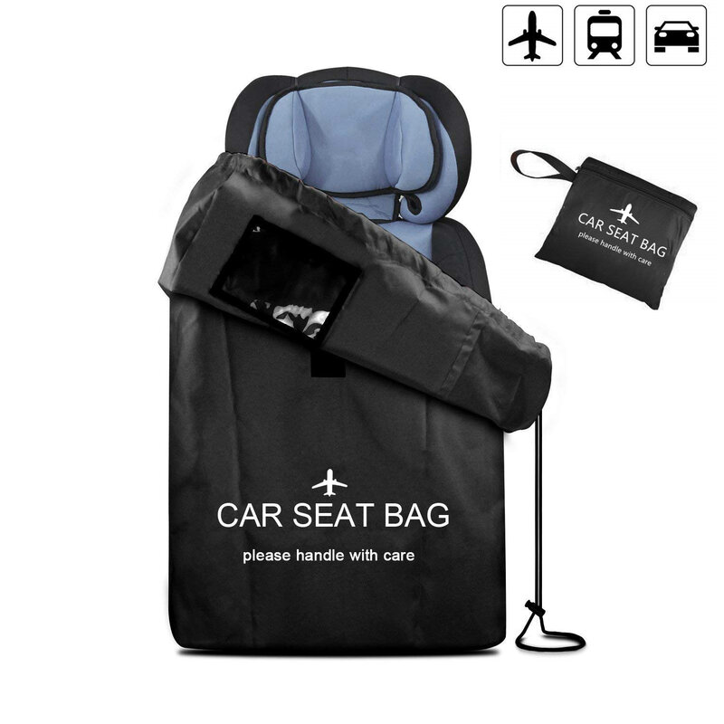 Sac à dos de siège de voiture pour bébé, sac de rangement universel pour porte d'avion, grand sac de voyage durable