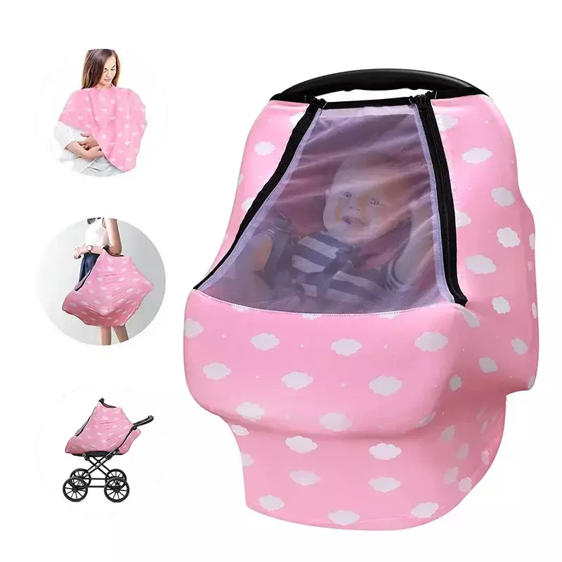 Baby carrier cover Baby carrier warming  Pushchair cover Child seat cover Nursing towel Stroller