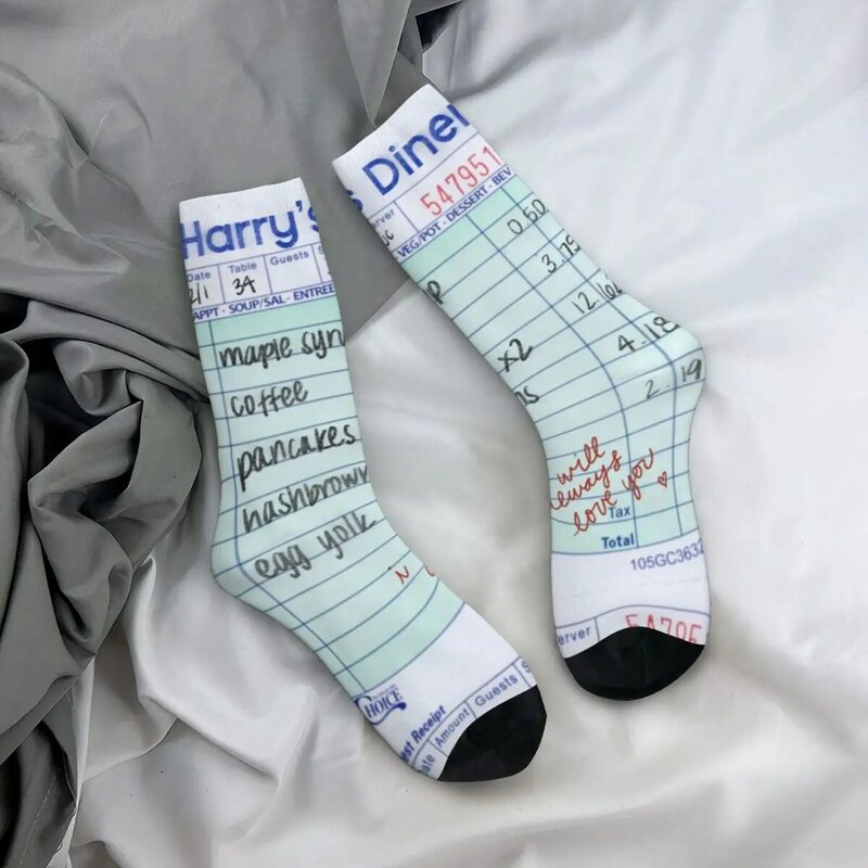 Зимние теплые забавные женские и мужские носки для вождения с изображением дома Гарри, дышащие спортивные носки