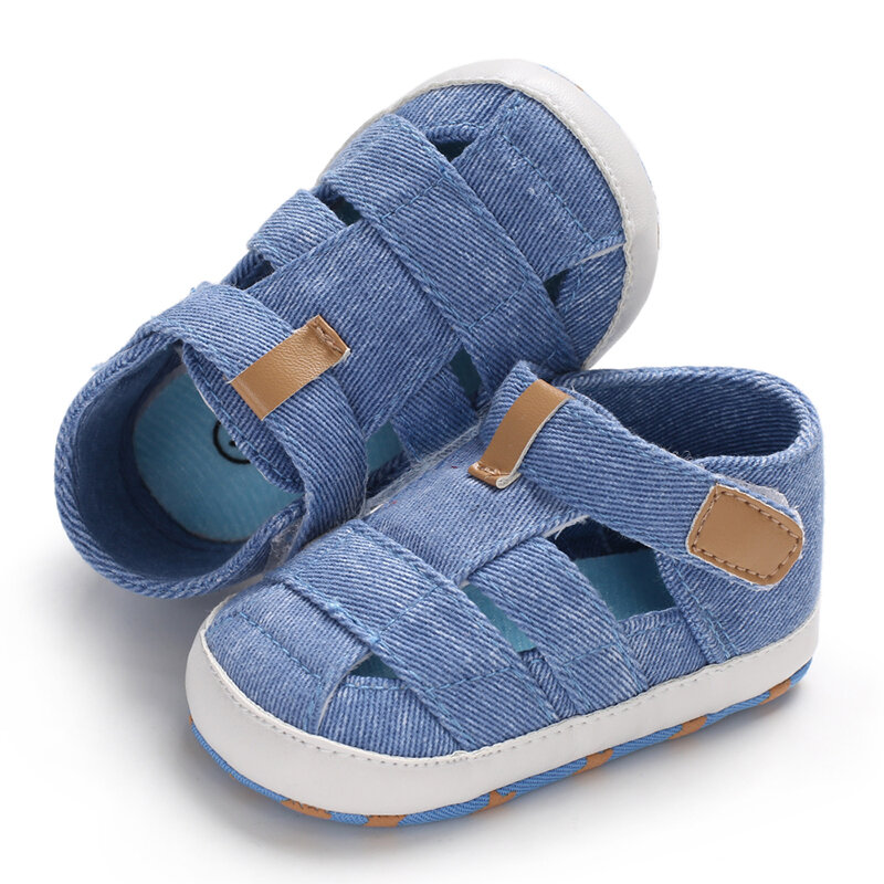 ทารกแรกเกิดเด็กทารกรองเท้าแฟชั่นรองเท้าผ้าใบนุ่มแรกเดินรองเท้า Breathable รองเท้าแตะยอดนิยมฤดูร้อนรองเท้าชายหาด