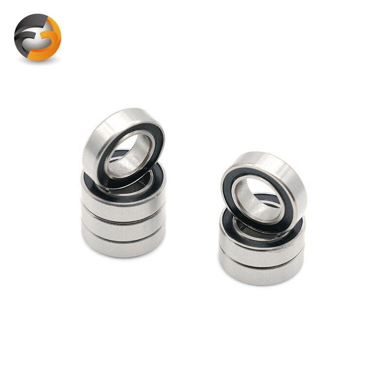 5pcs/lot 63800RS 63800-2RS Double Shielded 10x19x7 mm Deep Groove Ball bearing 10*19*7mm 63800
