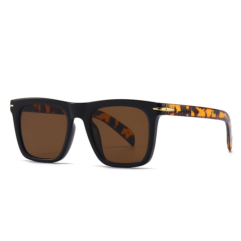 Klasyczne okulary przeciwsłoneczne Beckham mężczyźni luksusowa marka projektant Vintage Retro kwadratowe kobiety anty niebieskie światło okulary przeciwsłoneczne Uv400 odcienie damskie męskie Hurt