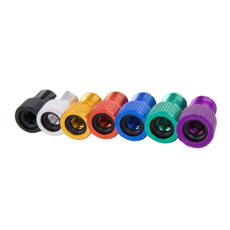 Bicycle Valve Adapters Pump French Valve Adapter Converter Cap