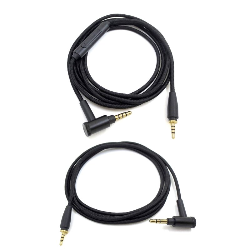 Ersatz geflochtenes Headset-Kabel mit Inline-Steuerung für Urban ite XL-Headsets
