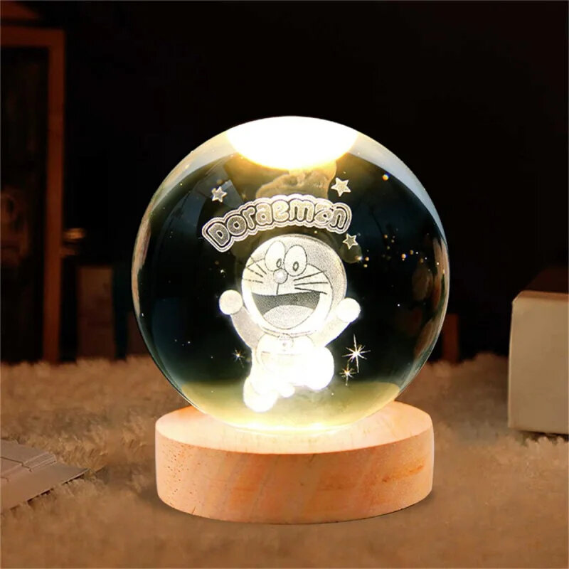 Luminous Star Light One Deer Has Your Crystal Ball Small Night Lamp Projection Ambience Light Creative Gift