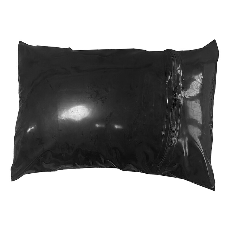 Latex Fetish Pillowslip Waterproof Rubber Pillowcase for Essential Oil Massage Spa Clothing (1PCS, 50cm x 70cm ) S-LA132