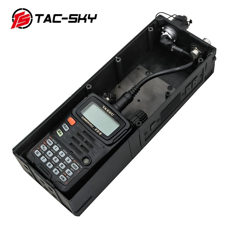TS TAC-SKY Manequim Modelo de Walkie Talkie Tático PRC 148 Para YAESU VERTEX Walkie Talkie De Caixa PRC 148 Tático Plug