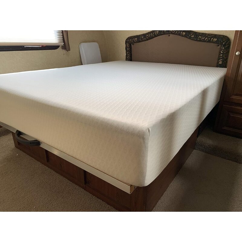 American Made 10" Cooling Mattress with Graphite Infused Memory Foam…
