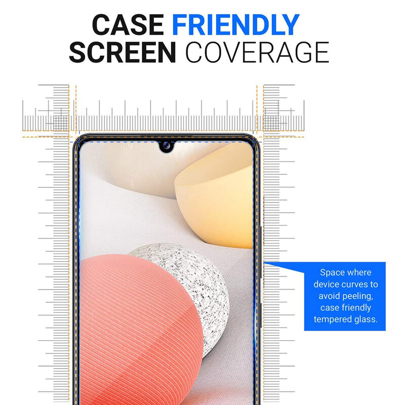 Закаленное стекло для Samsung Galaxy A42 5G, защитная стеклянная пленка для экрана, 2/4 шт.
