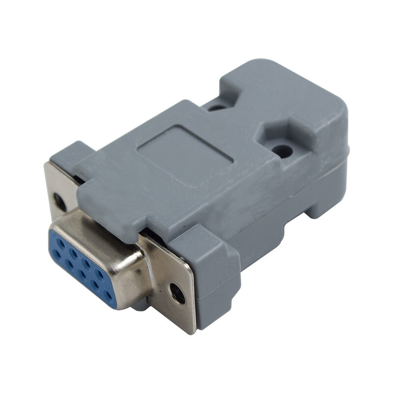 2pcs/pack DB9 Adapter Connector Core RS232 Serial COM copper Plug Connectors Hole/pin Female Male Port Socket