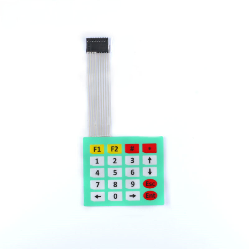 Teclado Painel de Controle Pad DIY Kit para Arduino, Interruptor de Membrana, LED, Matrix, Matriz, Teclado, 1, 2, 3, 4, 5, 12, 16, 20 Botão Chave, 3x4, 4x4, 4x5