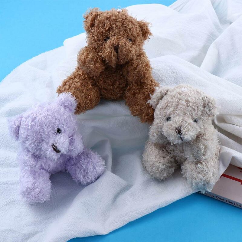 Present Plush Pendant DIY Trinket Stuffed Toys Plush Bear Keychains Bear Plush Toys Stuffed Animal Toys Teddy Bear Pendant