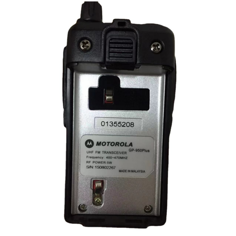 Motorola-Mini walkie-talkie GP-950plus para niños, Radio Ham portátil, Comunicador UHF 400-470MHz, banda Dual, Radio bidireccional, transceptor HF