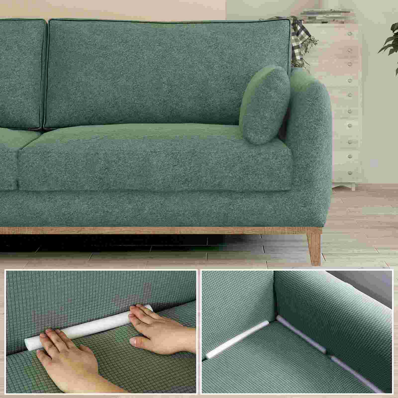 Funda de espuma para calafateo de sofá, palitos de espuma de 14 piezas, bloqueador de sofá sin muebles, mascotas