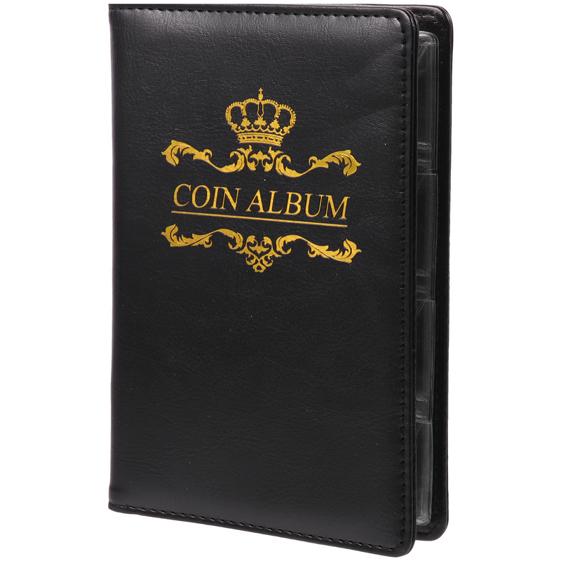 Decor Coin Storage Book, Protection Album, Portable, Moedas antigas, Decorar