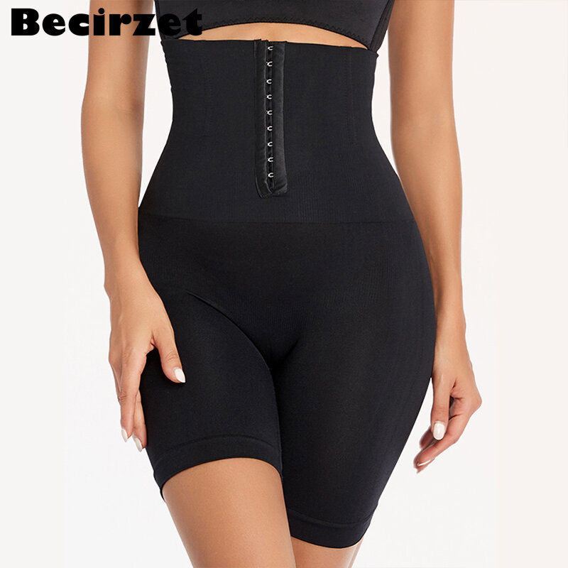 Cinto de barriga lisa para mulheres, shapewear elástico, bainha da cintura, calcinha emagrecedora, controle do abdômen, modelador do corpo, correias modeladoras
