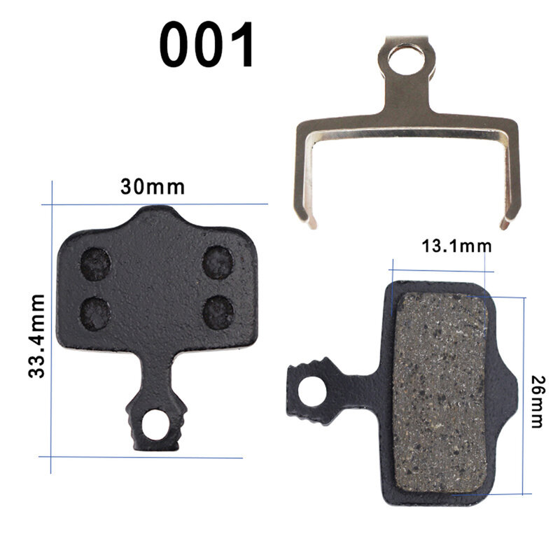 High Quality Cycling Bicycle Disc Brake Pads Heat Dissipation High Temperature Resistant 1 Set Variety Of Models