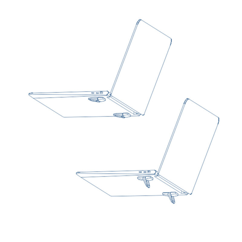 Подставка для ноутбука с радиатором для держателя клавиатуры, портативные мини-ножки для Macbook Pro, Huawei, Xiaomi, инструменты для поддержки ноутбука с алюминиевым основанием