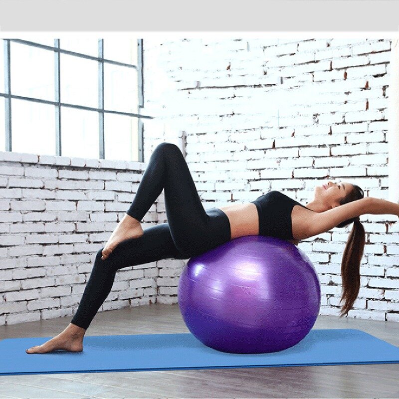 Diameter 45Cm Pvc Fitnessballen Yogabal Verdikte Explosieveilige Oefening Home Gym Pilates Equipment Balance Ball