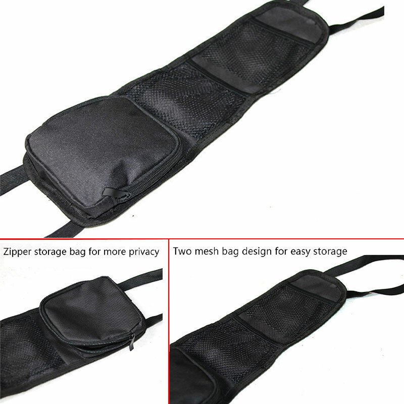 Car Seat Organizer Auto Seat Side Storage Hanging Bag Multi-Pocket Drink Holder Mesh Pocket Car Organizer Interior Accessorie