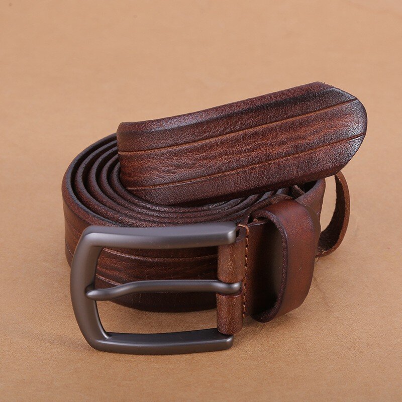 Cinturón de diseñador clásico para hombre y mujer, Correa informal con hebilla lisa y letras, L185, novedad con caja