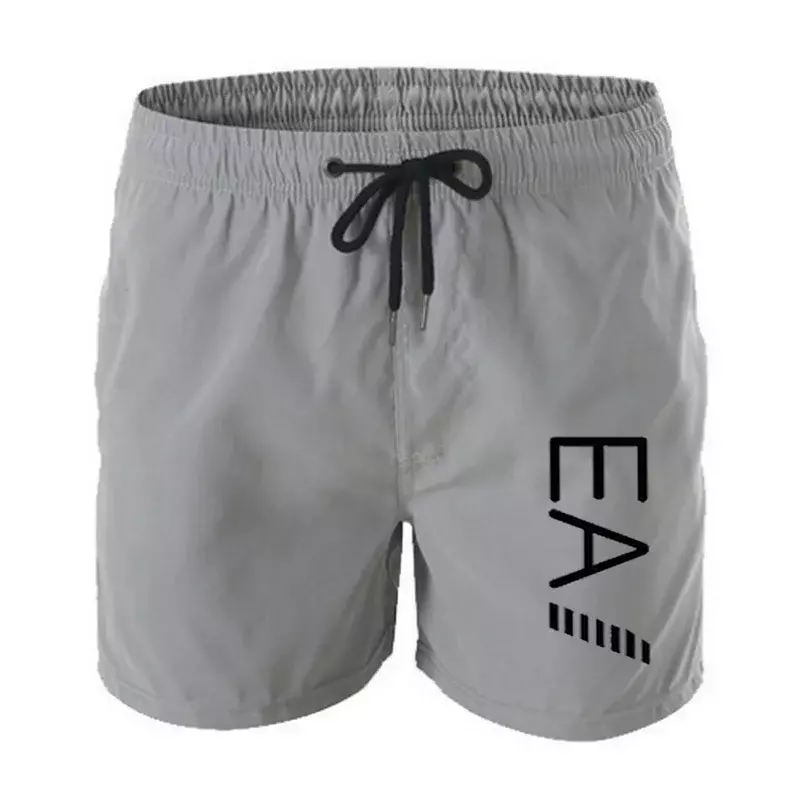 Pantalones cortos transpirables de secado rápido para hombre, pantalones cortos de natación, transpirables, de playa, de verano