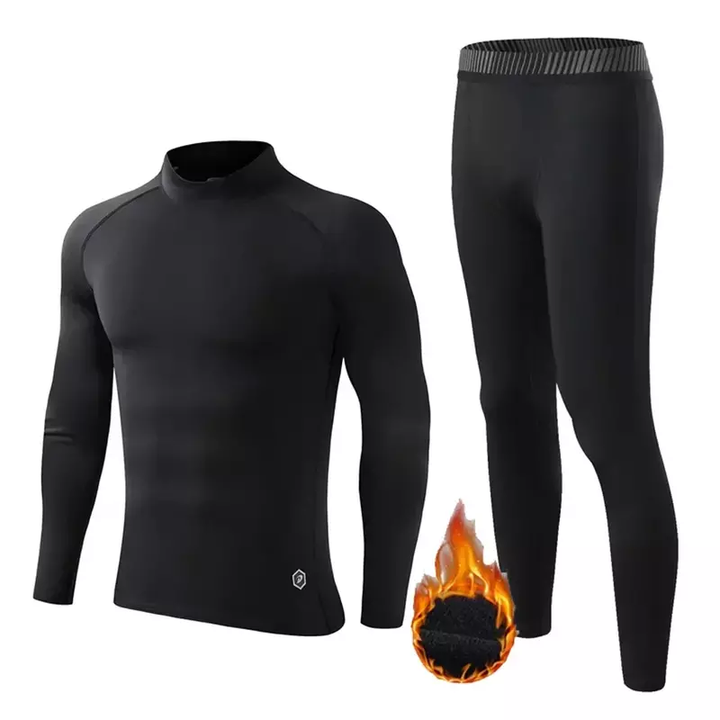 Thermal Winter Second Men's Suit Underwear Bottom Shirt Autumn In Skin Kids 1 Long-sleeved Sports Fleece 2