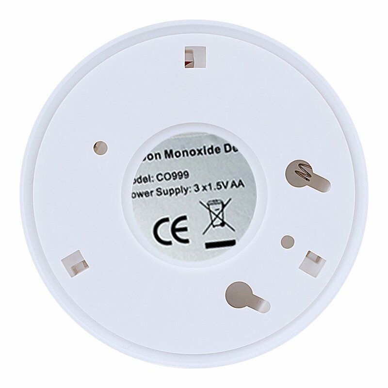 Carbon Sensor High Sensitive for Home Wireless CO Monoxide Poisoning Smoke Detector Warning Alarm Detector LCD Indicator