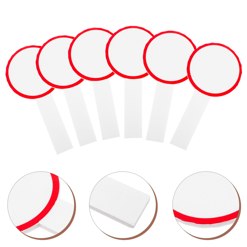 Tableau blanc effaçable pour réfrigérateur, fournitures pour enseignants, mini tour effaçable à sec, jeu de réponse, mousse