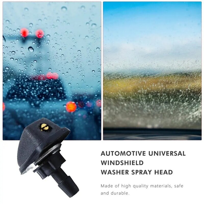 Cabezal de aspersor Universal para limpiaparabrisas de coche, tapa de boquilla de salida de agua, ajuste de boquilla, en forma de ventilador