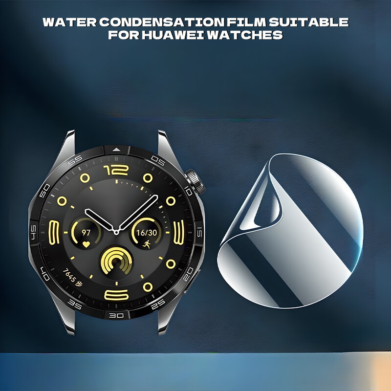 Protetores de tela TPU macios para Huawei Watch, película protetora HD, Huawei Watch GT4, GT 4, 1-4pcs, 41mm, 46mm, 1-4pcs