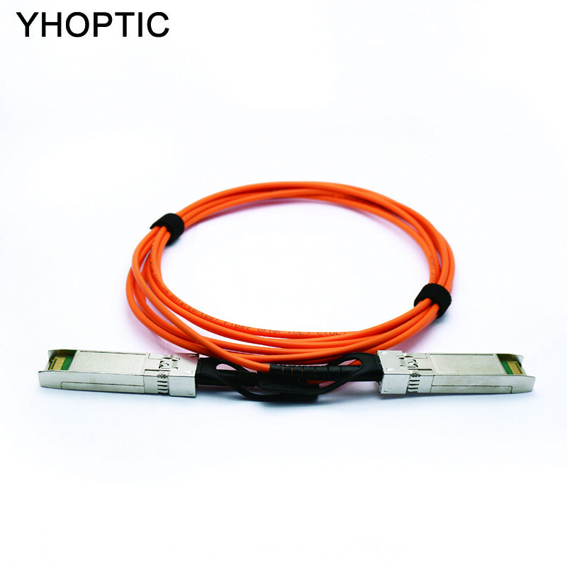 Cabo óptico ativo SFP para interruptor, cabo AOC para cabo de fibra óptica, SFP OM2, 3 m, 5 m, 7 m, 10 m, 10 m, 10GB Case, Cisco,MikroTik,Ubiquiti, etc