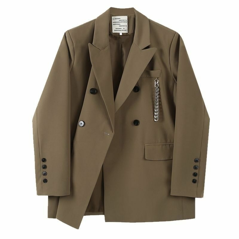 Suit coat women's 2023 new design  spring and autumn oversize loose suit top trend  blazer mujer de moda 2022  blazer femme