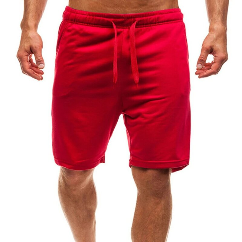 Шорты мужские спортивные из полиэстера, удобные модные короткие штаны для бега, спортивные баскетбольные