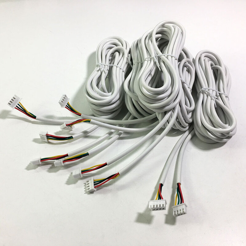 Cable de Control de acceso RVV4 x 0,5 de 4 núcleos para videoportero, sistema de intercomunicación, Cable Flex central