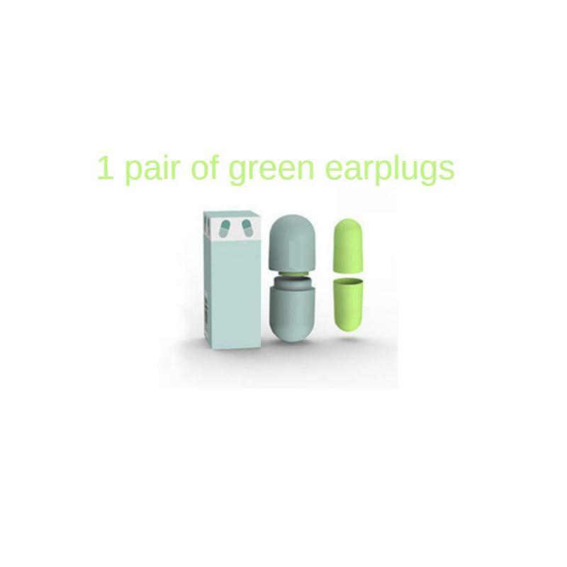 Soft Soundproof Ear Plugs para dormir, Anti-ruído Rebound, Mudo, 1 a 8Pcs