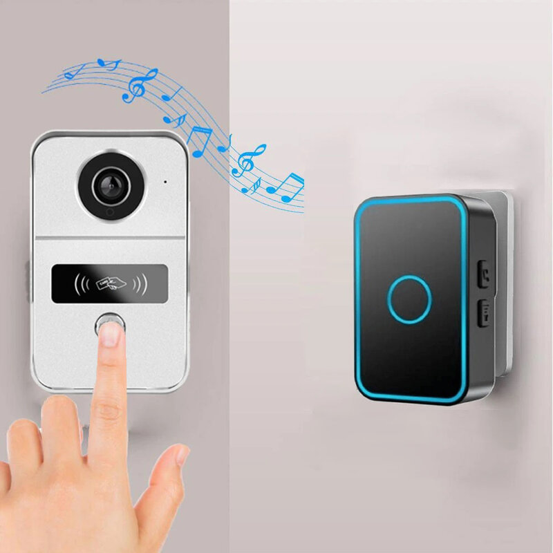 Tuya App Smart Poe IP Video Intercom WiFi Video Tür Telefon Türklingel WiFi Türklingel Kamera Alarm drahtlose 1080p Überwachungs kamera