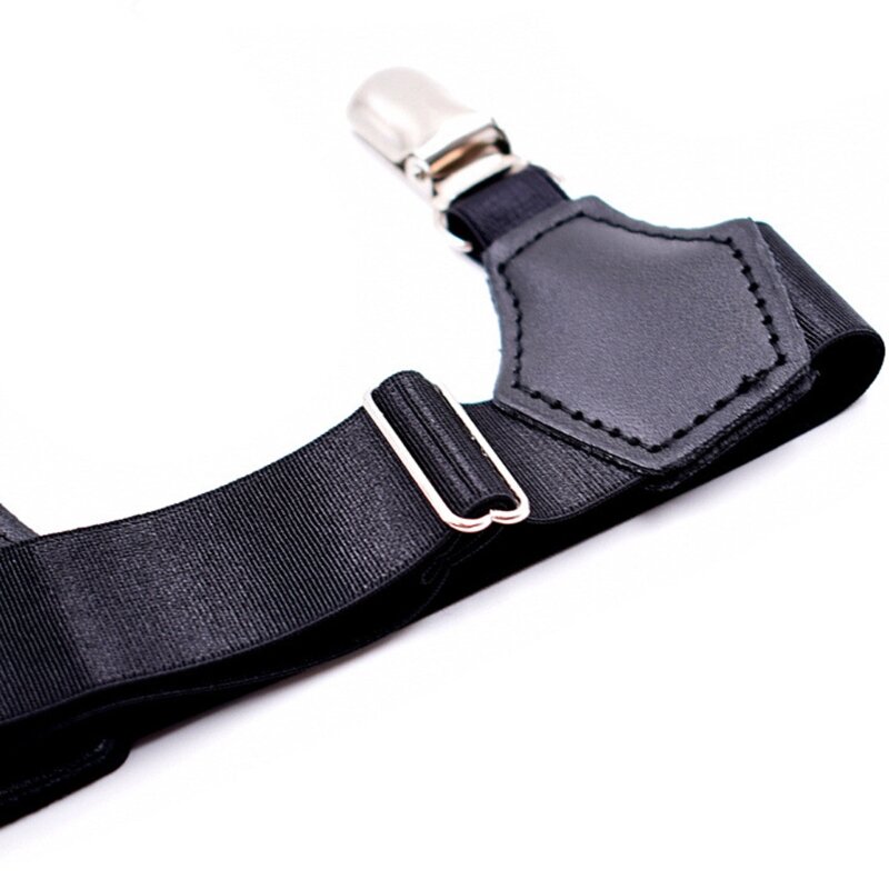 2Pcs/Set Socks Garters Belt Suspenders Adjustable Non-slip Clips For Men Women Dropship