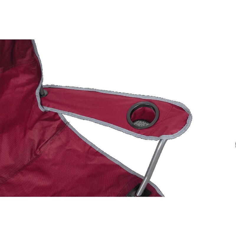Складной стул для взрослых Quik Shade Max Shade-красный/серый