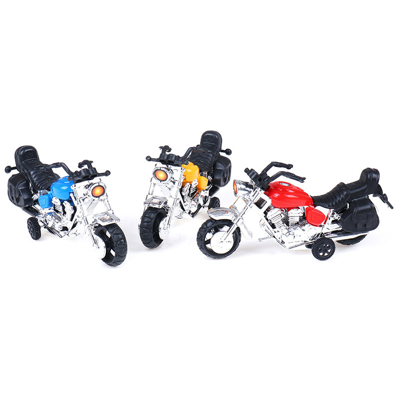 Moto Model Toy para crianças, Bebê Motocicleta, Puxe o carro, Presente para meninos