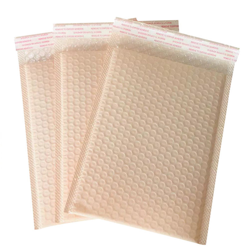 50pcs/8 Size Bubble Mailer Bubble Padded Mailing Envelopes Mailer Poly for Packaging Self Seal Shipping Bag Bubble Padding Pink