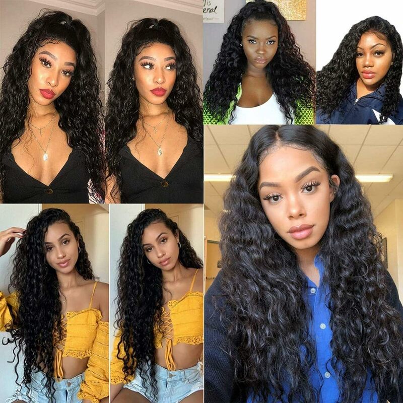 14-26Inch Long Black Colored Synthetic Wig Kinky Curly Wigs Full Mechanism Cute Hair Wigs Natural Black For Women Daily Wig