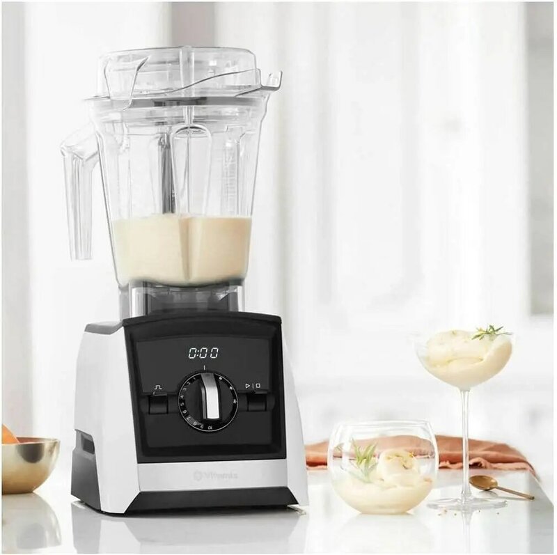 A2500 Ascent Series Smart Blender, Professional-Grade, 64 oz. Low-Profile Container, White