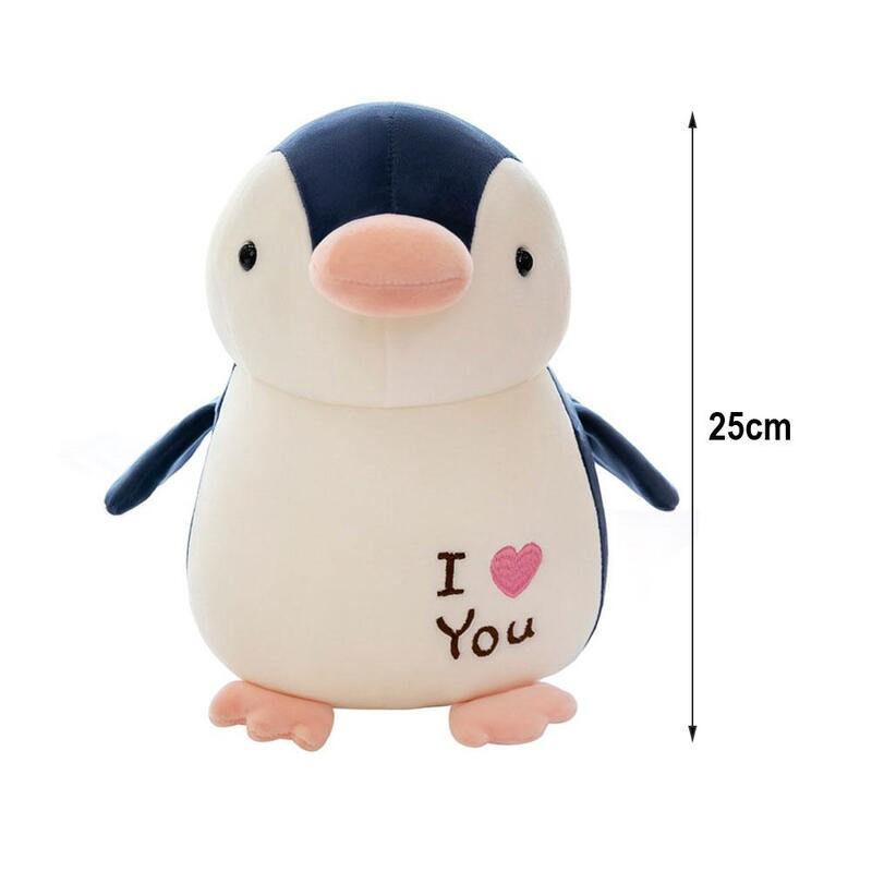 Pluszowe zabawki dla dzieci słodkie małe pingwiny miękkie zwierzęta kreskówkowe poduszki pluszowe lalki zabawki dziewczynki prezenty urodzinowe dla dzieci