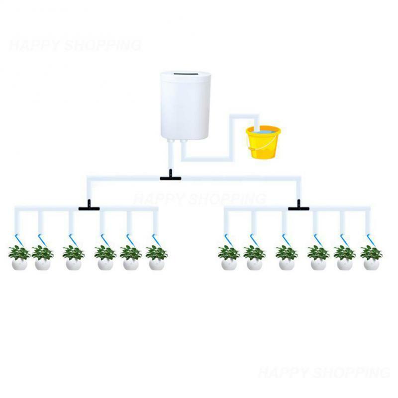 Pompa 16/12 pengairan otomatis, kit penyiram tanaman dalam ruangan, perangkat taman tanaman penyiram
