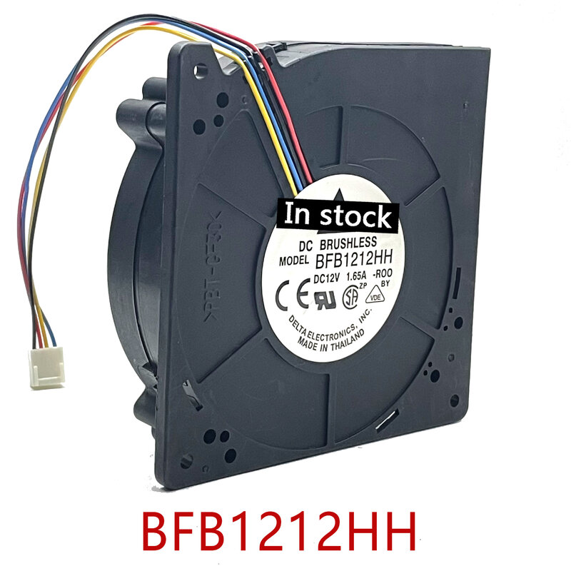 오리지널 100% 작동 BFB1212HH 전자 쿨러, 더블 볼 베어링 PWM 12032, 12V 냉각 선풍기